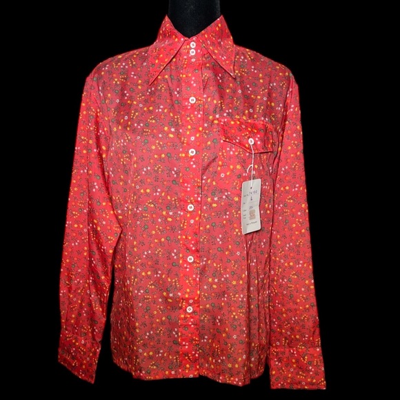 First Snow/Lokomotion Bundle - 70's/80's Button Down Nylon Snow Shirts - Size L - Picture 5 of 11